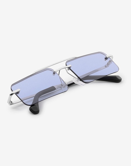 Occhiali da sole Hawkers SILVER - BLUE SQUARED CHELLA