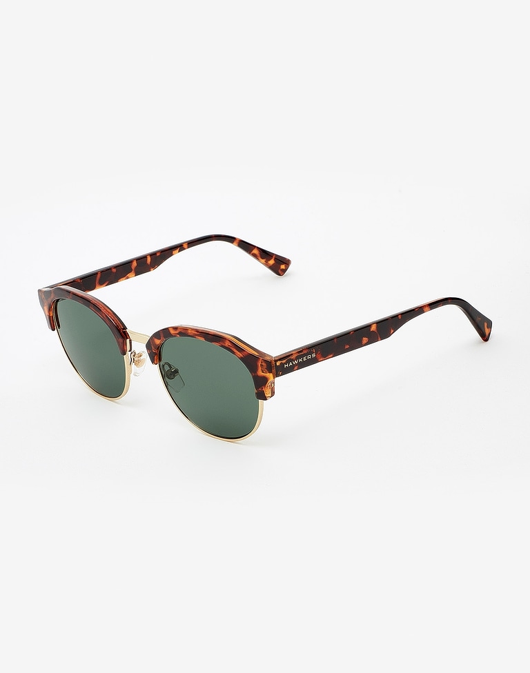 Sunglasses Hawkers CAREY - GREEN BOTTLE CLASSIC ROUNDED