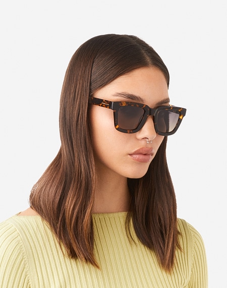 HAWKERS Aura Occhiali Da Sole Unisex, Metallo Oro Rosa, Lenti Polarizzate A Specchio