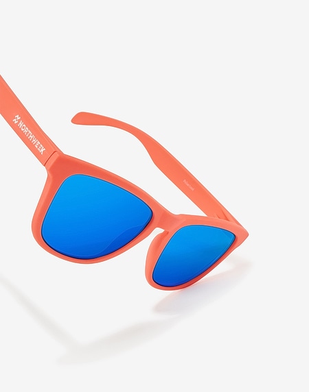 Lentes de sol NORTHWEEK REGULAR MATTE CORAL - BLUE POLARIZED