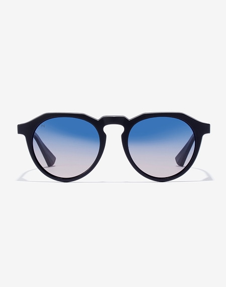 Lentes de sol Hawkers WARWICK RAW - BLACK BLUE TO PEACH