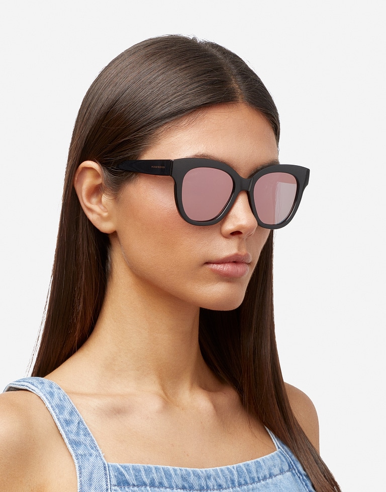 Occhiali da sole Hawkers BLACK ROSE GOLD AUDREY