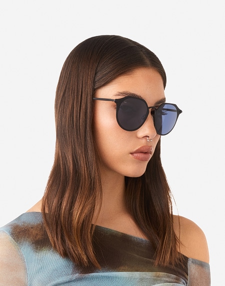 Sunglasses Hawkers WARWICK METAL - BLACK DARK BLUE