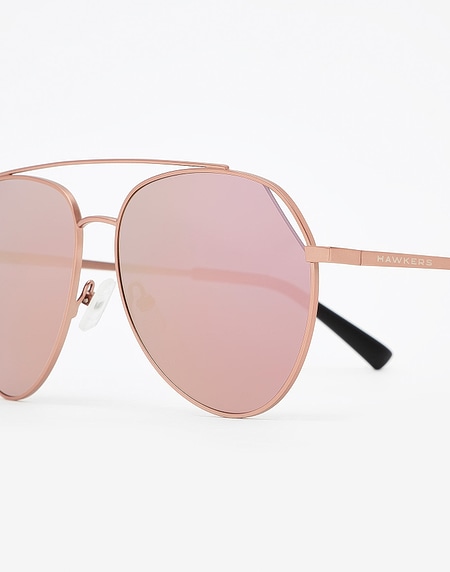 Sunglasses Hawkers ALL ROSE GOLD BLUEJAY