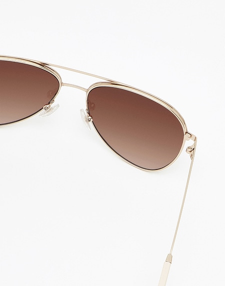 Lentes de sol Hawkers PAULA ECHEVARRÍA X HAWKERS - GOLD BROWN GRADIENT LACMA