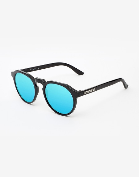 Sonnenbrille Hawkers DIAMOND BLACK - CLEAR BLUE WARWICK