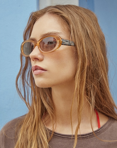 Sunglasses HAWKERS GLIMMER - LIGHT BROWN NATURE