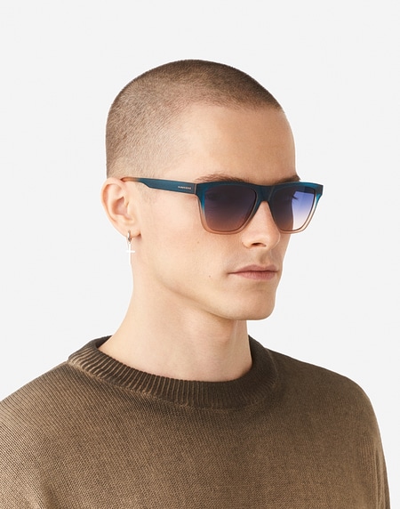 Nos Lunettes de Soleil Hawkers ONE LS - SUNRISE BLUE TO PEACH