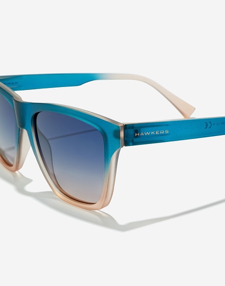 Nos Lunettes de Soleil Hawkers ONE LS - SUNRISE BLUE TO PEACH