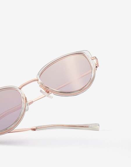 Sunglasses Hawkers AIR ROSE GOLD FELINE