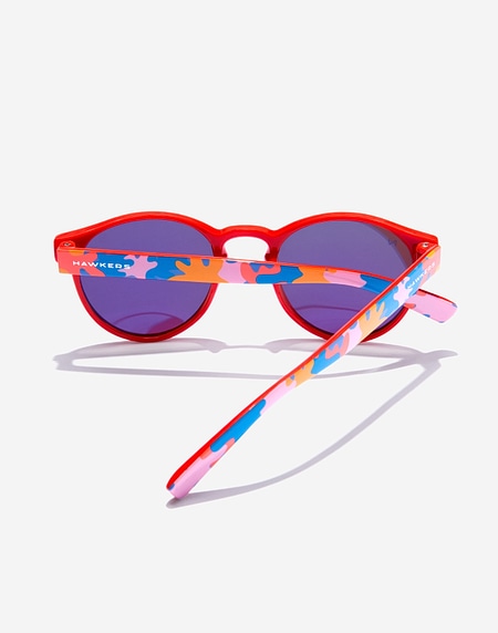 Sunglasses Hawkers BELAIR KIDS - POLARIZED RED CLEAR BLUE