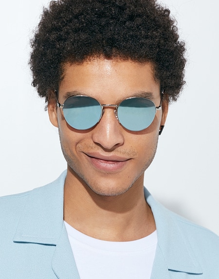 Nos Lunettes de Soleil Hawkers MOMA CROSSTOWN - BLUE CHROME