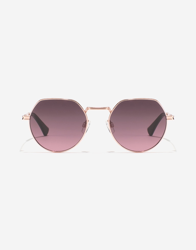 Sunglasses Hawkers AURA - ROSE GOLD BLACK TO PINK