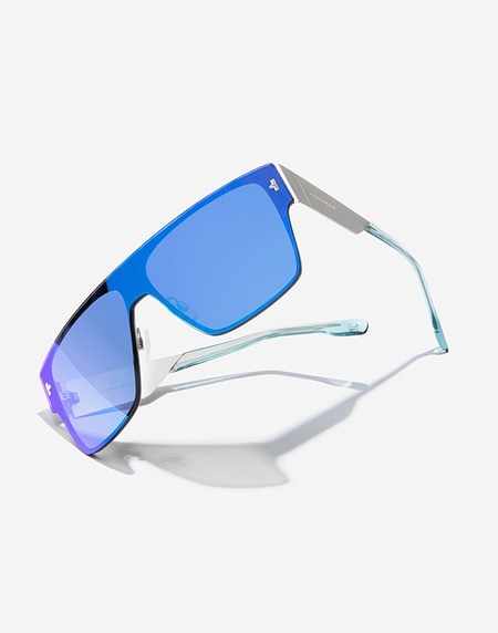 Sunglasses Hawkers LONG ISLAND - SILVER CLEAR BLUE