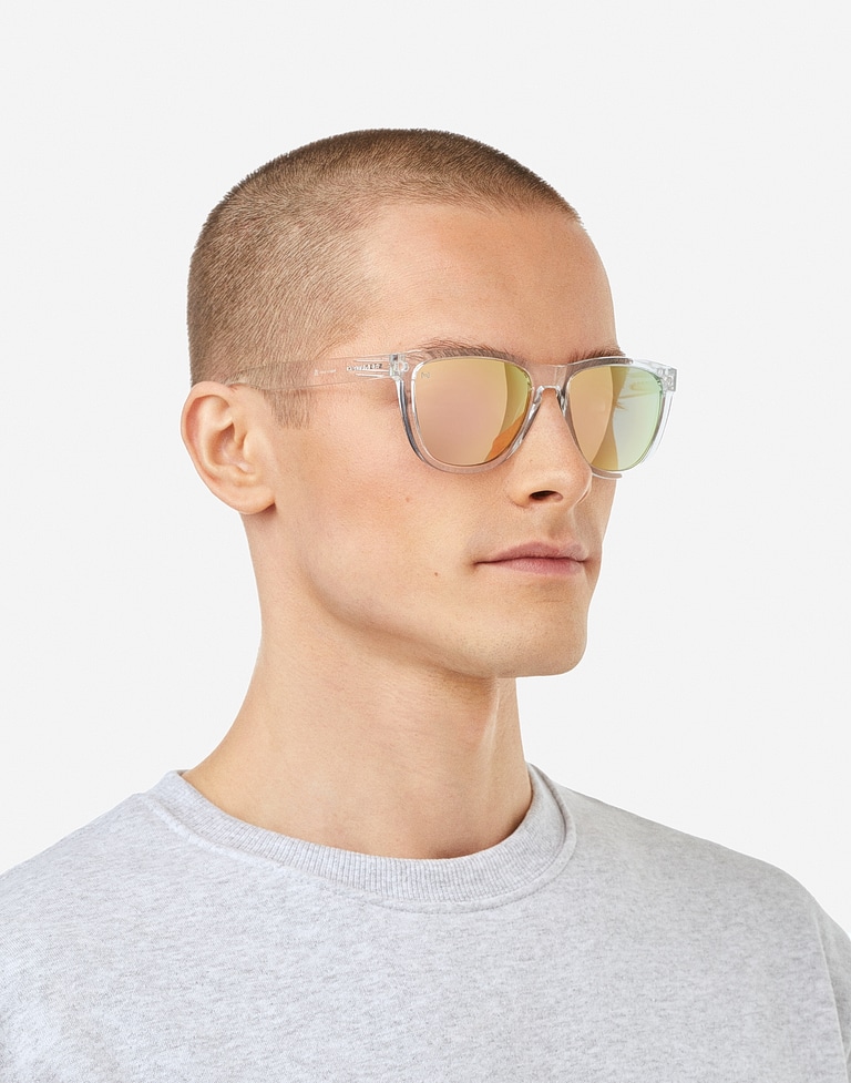 Sunglasses Hawkers ONE RAW - POLARIZED AIR ROSE GOLD