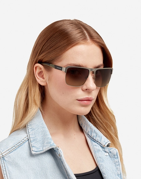 Sunglasses Hawkers REETZY - GUN METAL MOSS