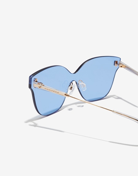 Sonnenbrille Hawkers GOLD LIGHT BLUE GELID