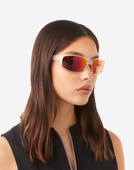 Sunglasses Hawkers BOOST - TRANSPARENT RUBY