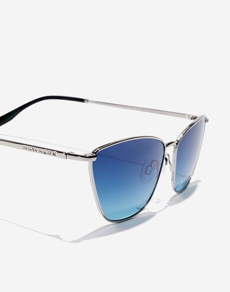 Oculos de sol Hawkers FRESH - SILVER BLUE TO GREEN