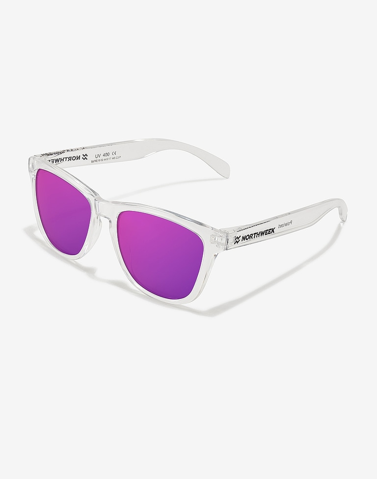 Lentes de sol Northweek REGULAR BRIGHT WHITE - PURPLE POLARIZED