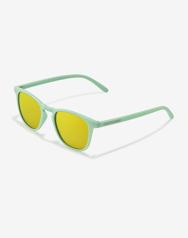 Lentes de sol Northweek WALL MINT GREEN - GOLD POLARIZED