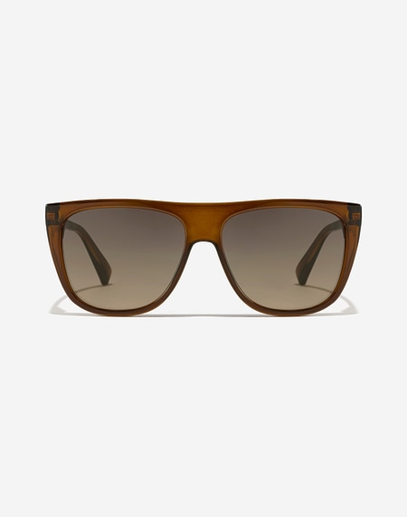 Sonnenbrille Hawkers RUNWAY - CAMEL SMOKY BLACK