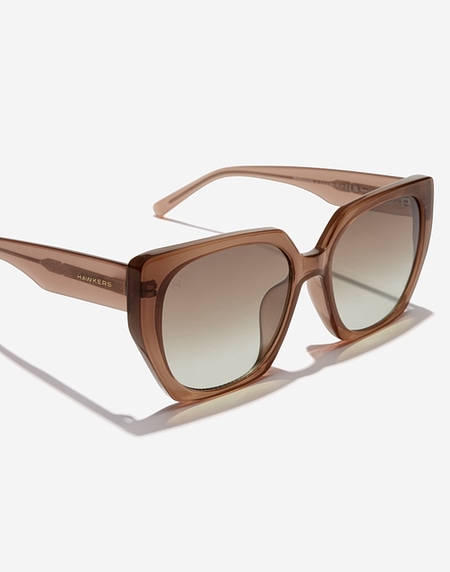 Lentes de sol Hawkers BOUJEE - LIGHT BROWN NATURE ECO
