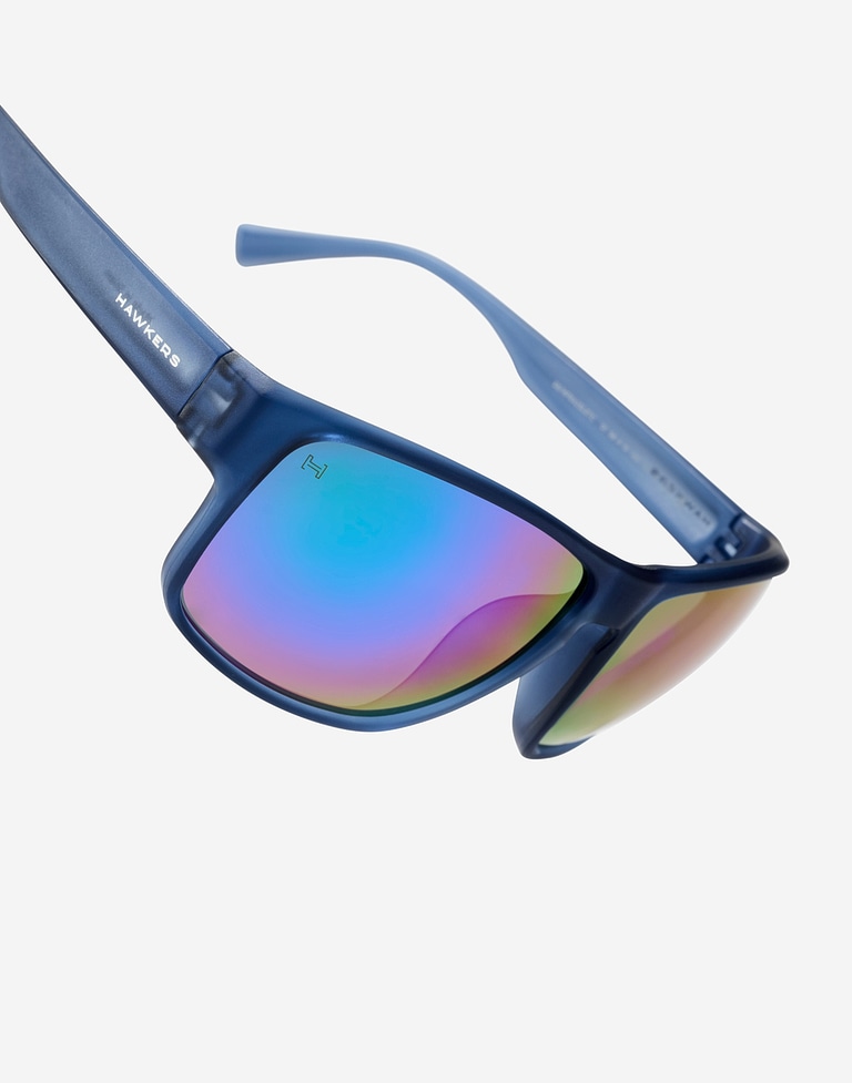 Nos Lunettes de Soleil Hawkers FASTER RAW - NAVY EMERALD