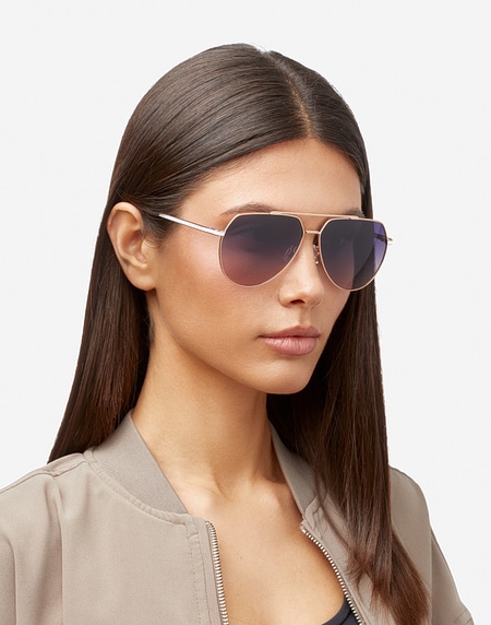 Lentes de sol Hawkers SHADOW - SUNRISE BLUE TO PINK
