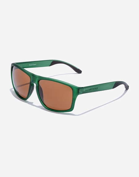 Nos Lunettes de Soleil HAWKERS FASTER SPORT RAW - DARK GREEN CARAMEL