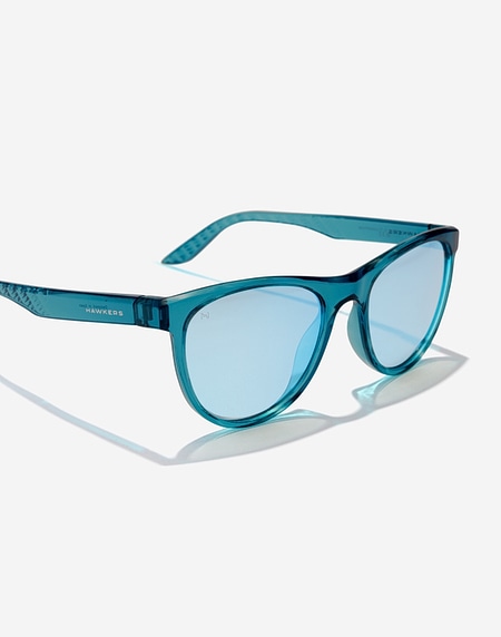 Sunglasses Hawkers TRAIL - POLARIZED CYAN BLUE CHROME
