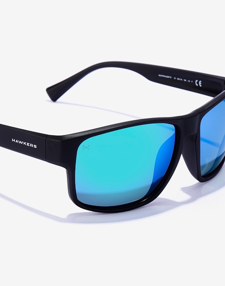 HAWKERS FASTER uniseks bril voor volwassenen, Raw Black Gepolariseerd · Zwart, one size