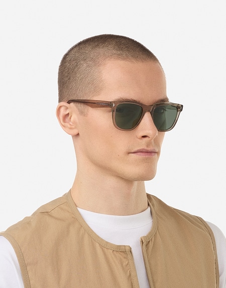 Sunglasses Hawkers ONE PAIR - POLARIZED BEIGE ALLIGATOR ECO
