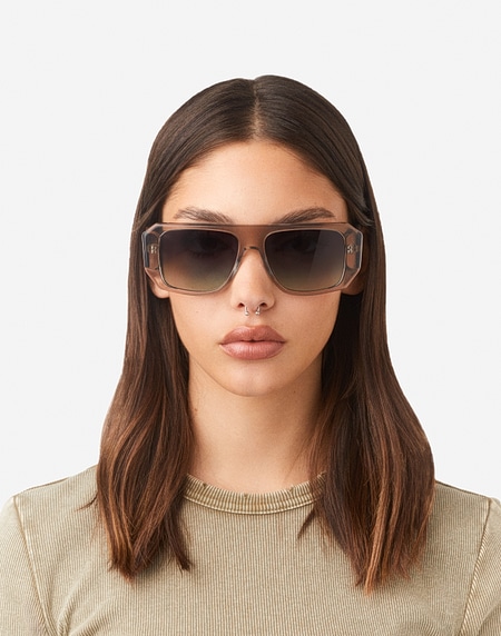 Sonnenbrille Hawkers HELL - SOFT CREAM FOREST