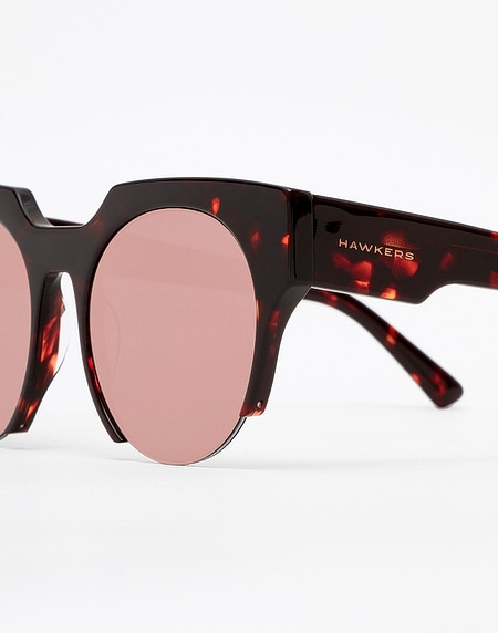 Sunglasses Hawkers BROWN CAREY ROSE GOLD HF1