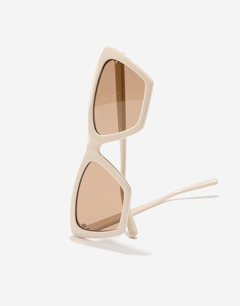 Sunglasses Hawkers FLUSH - OFF WHITE HAZELNUT