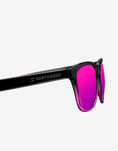 Sunglasses Northweek GRADIANT BLACK/PURPLE - PURPLE POLARIZED
