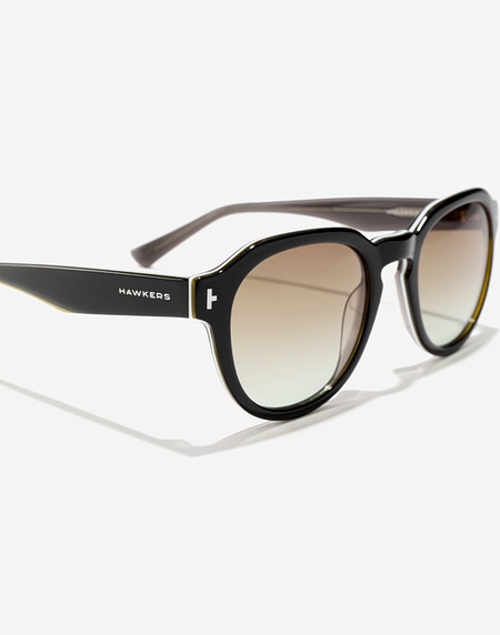 Sunglasses Hawkers WARWICK PAIR - DARK BROWN NATURE