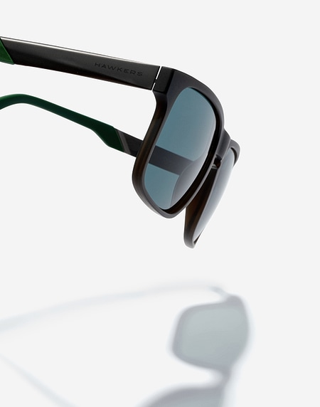 Sunglasses Hawkers PEAK METAL - BLACK DEEP TURQUOISE