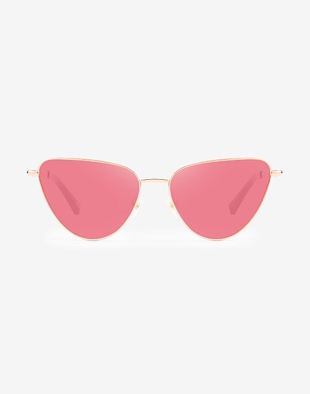 Sunglasses Hawkers GOLD - LIGHT RED ROUNDED LOLITA