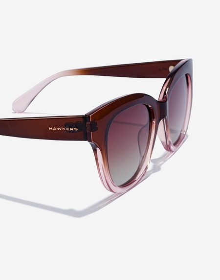 Sunglasses Hawkers AUDREY NEUVE - POLARIZED PINK BROWN