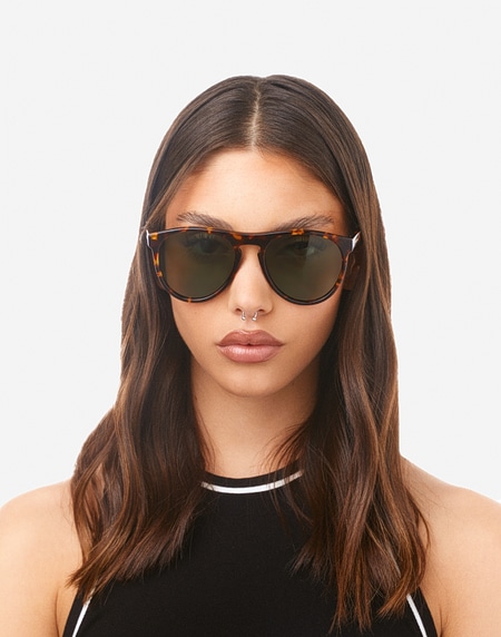 Sonnenbrille Hawkers JOKER - POLARIZED HAVANA ALLIGATOR