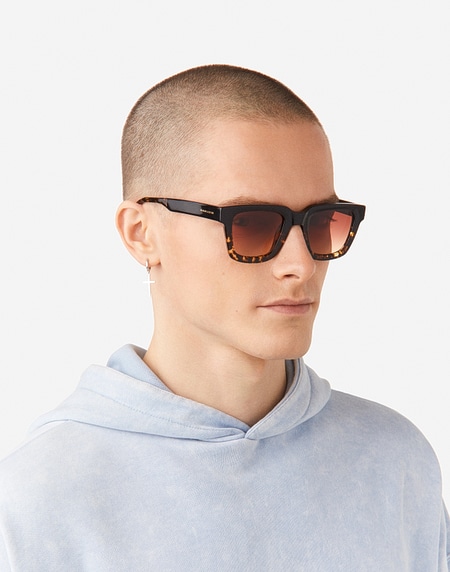 Sunglasses Hawkers ONE UPTOWN - CAREY BLACK TERRACOTA