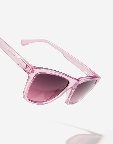 Sunglasses Hawkers ONE LS RAW - BABY PINK BLACK TO PINK