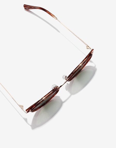 Sunglasses Hawkers CAREY GREEN BOTTLE FELINE