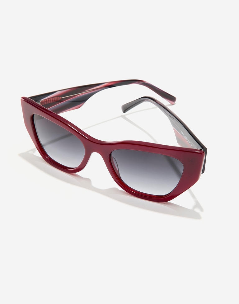 Sunglasses Hawkers MANHATTAN - BURGUNDY IRON