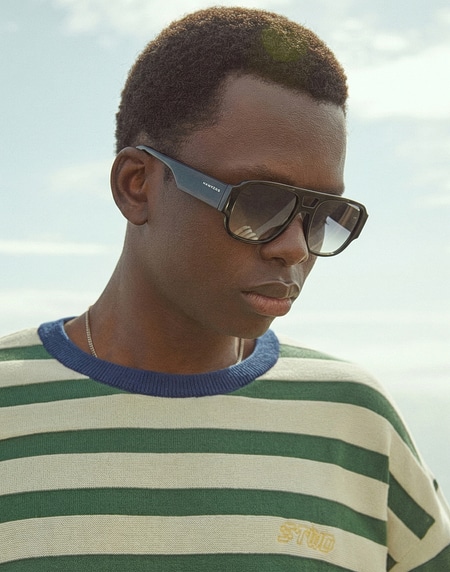 Sunglasses HAWKERS VIETRI - BLACK SMOKY ECO
