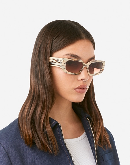 Sunglasses Hawkers TRENDSET - ZEBRA TERRACOTA