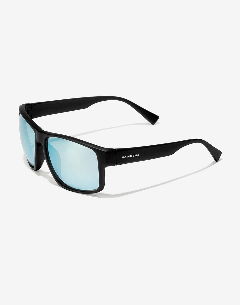 Sunglasses Hawkers FASTER - BLACK BLUE CHROME