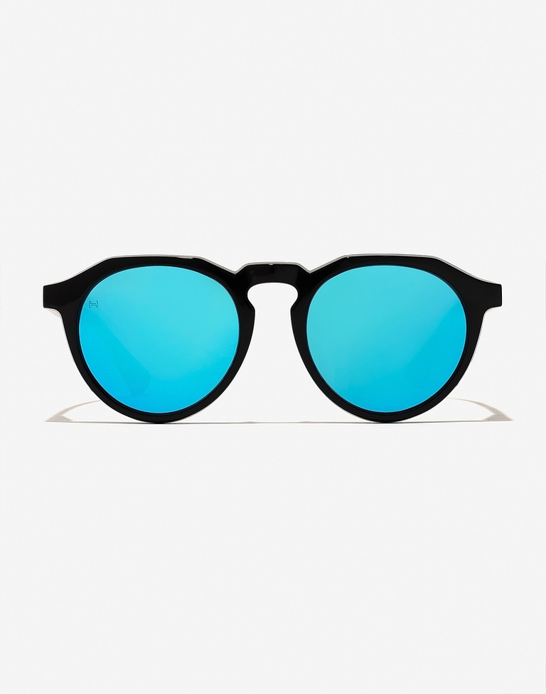 Sunglasses Hawkers WARWICK RAW - BLACK CLEAR BLUE